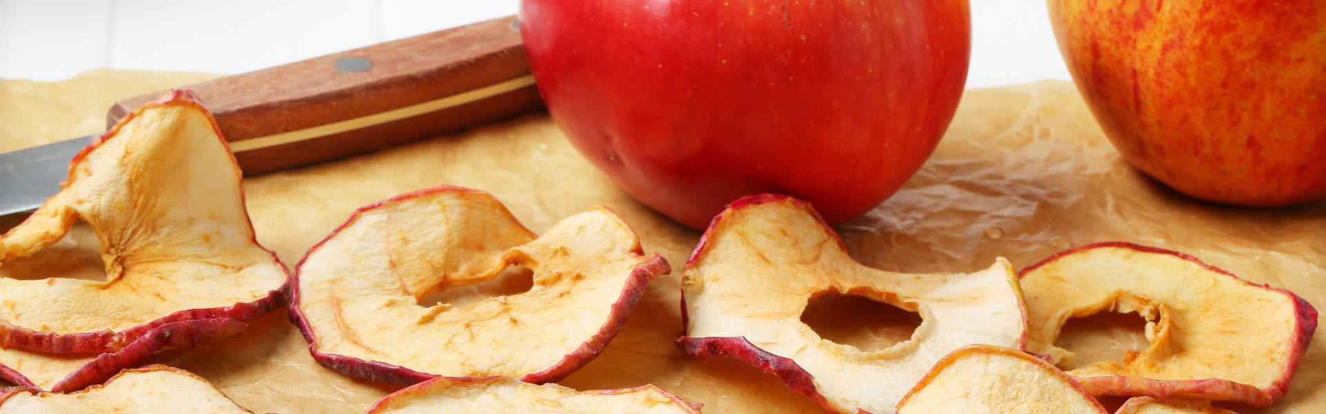 Unsere Apfelchips - der gesunde, leckere, knusprige Knabber-Hit!